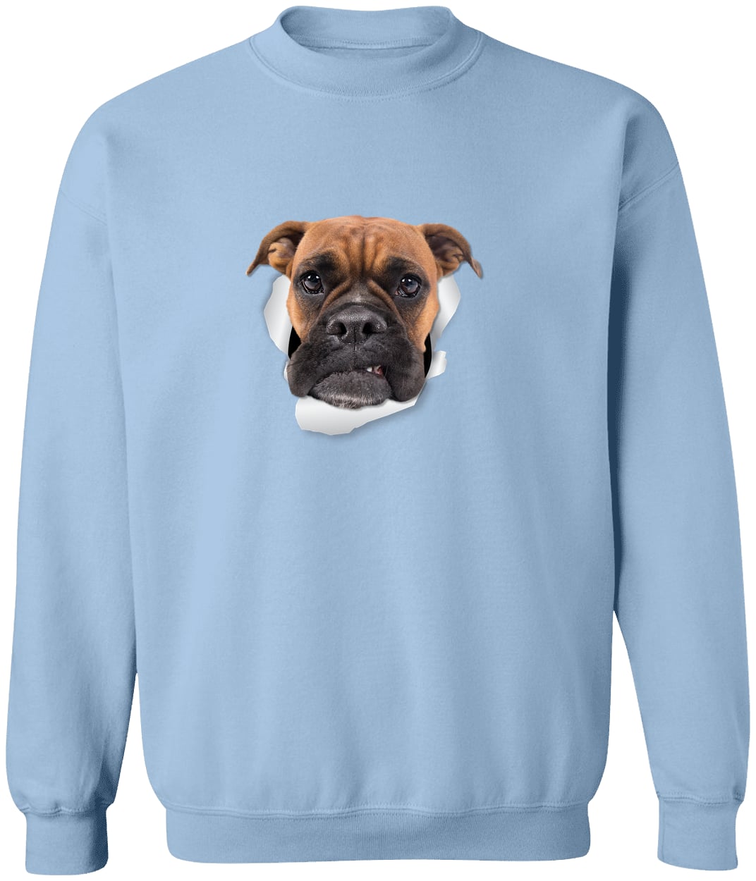 G180 Gildan Crewneck Pullover Sweatshirt - Light Blue