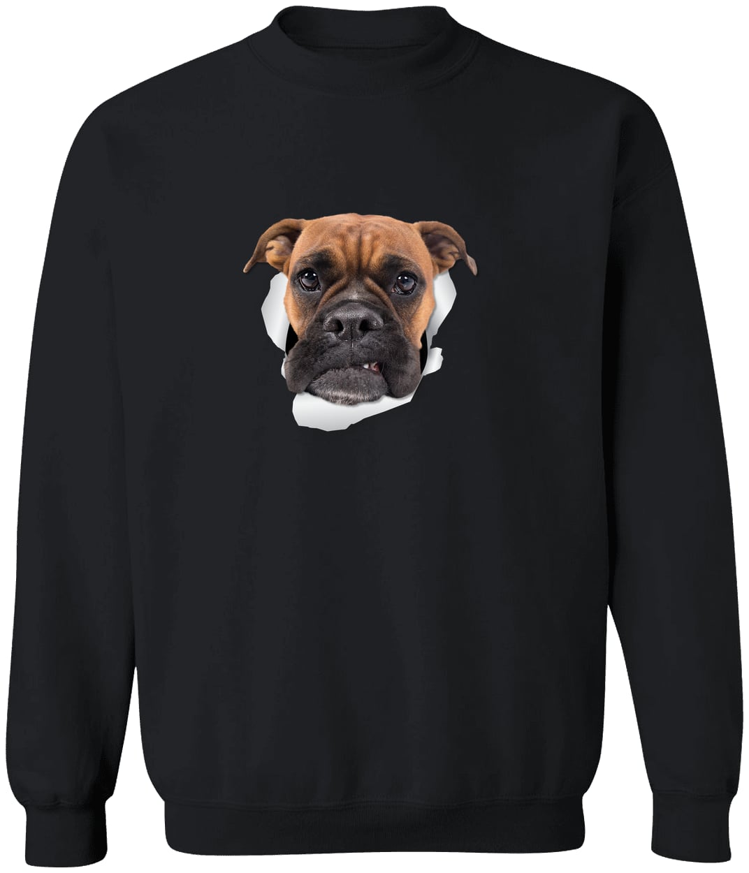 G180 Gildan Crewneck Pullover Sweatshirt - Black