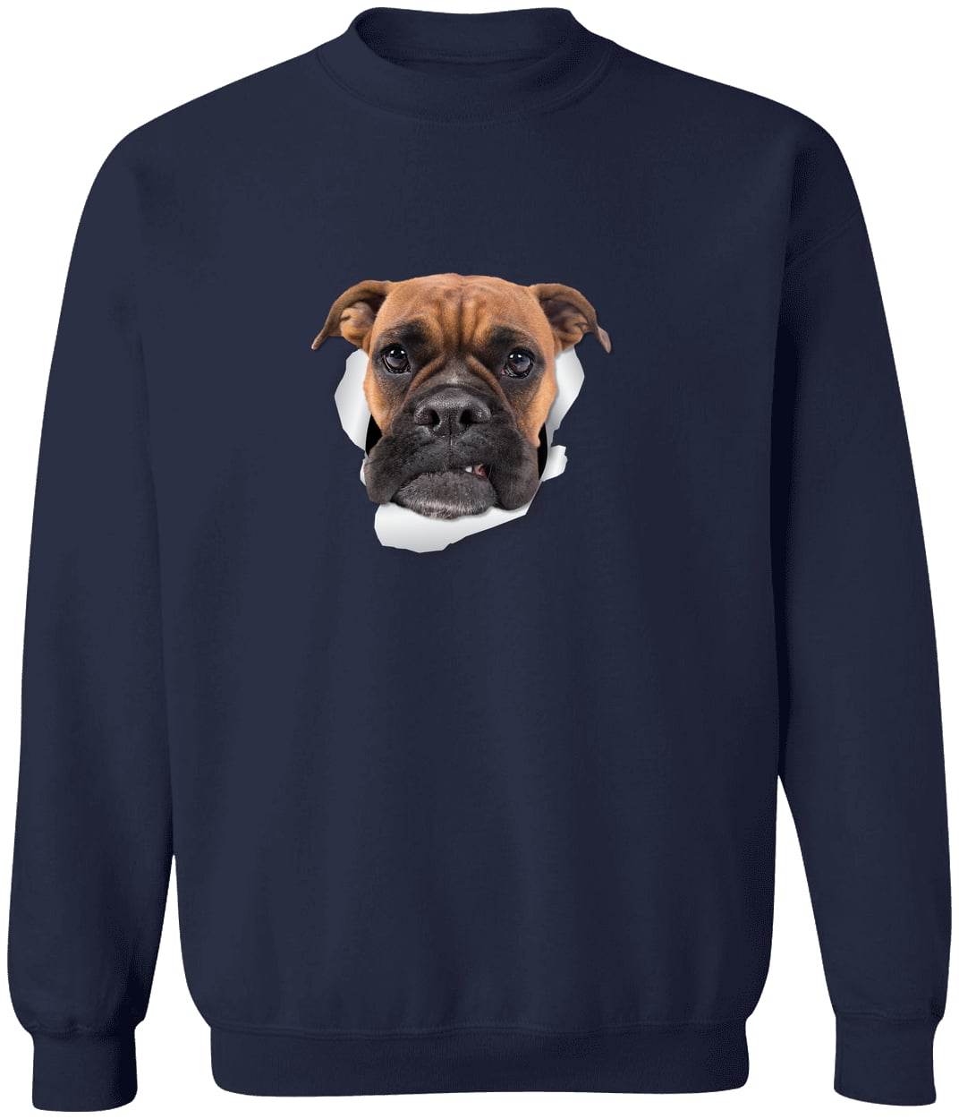 G180 Gildan Crewneck Pullover Sweatshirt - Navy