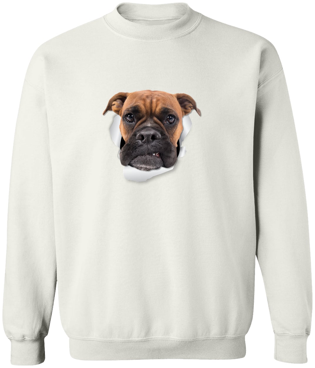 G180 Gildan Crewneck Pullover Sweatshirt - White