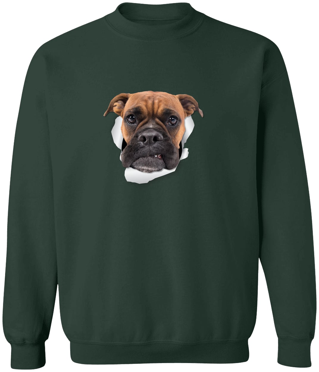 G180 Gildan Crewneck Pullover Sweatshirt - Forest Green