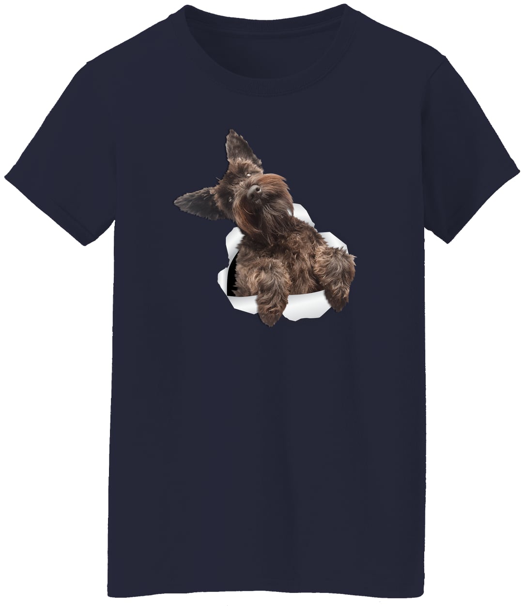 G500L Ladies' 5.3 oz. T-Shirt - Navy