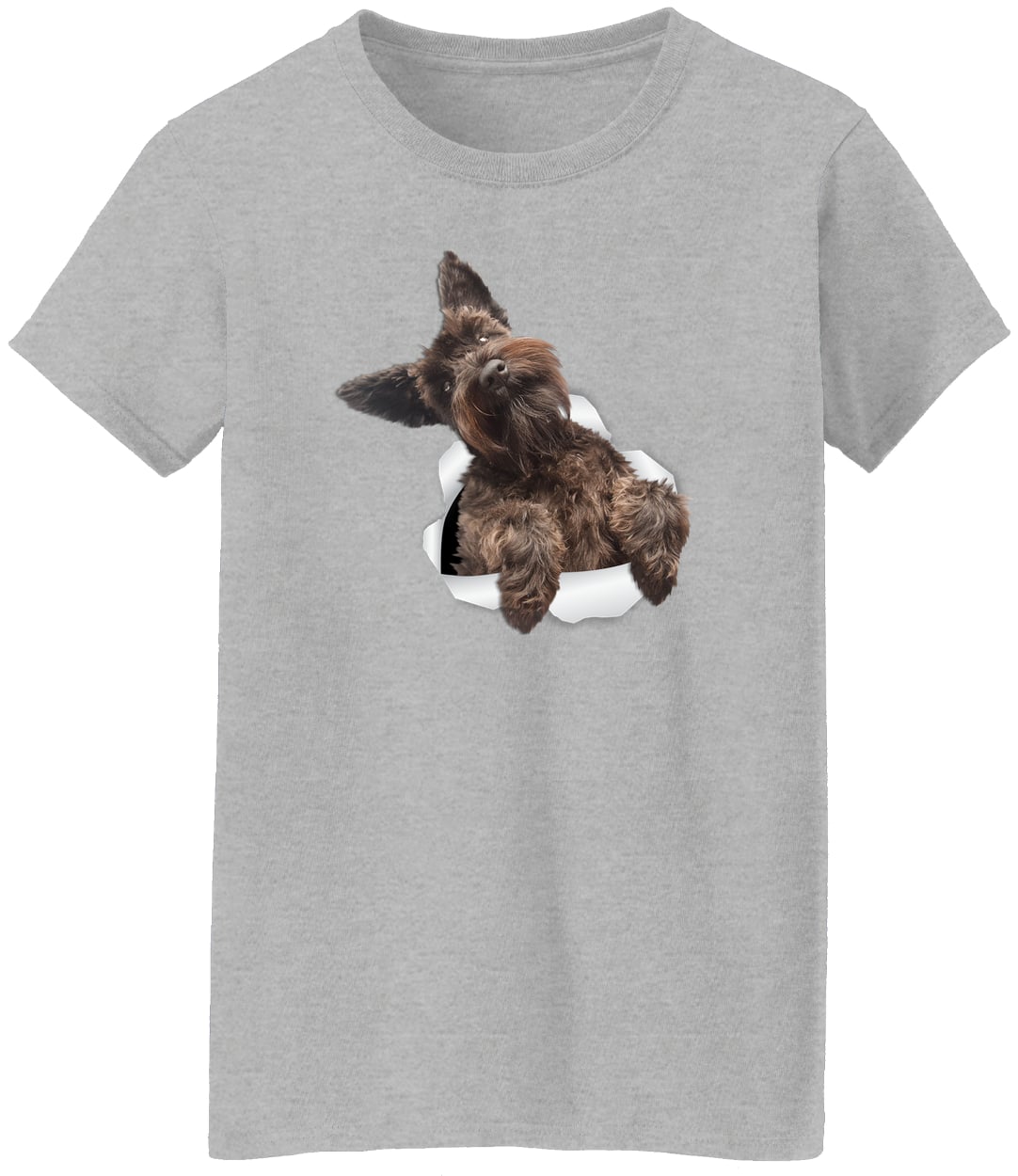 G500L Ladies' 5.3 oz. T-Shirt - Sport Grey