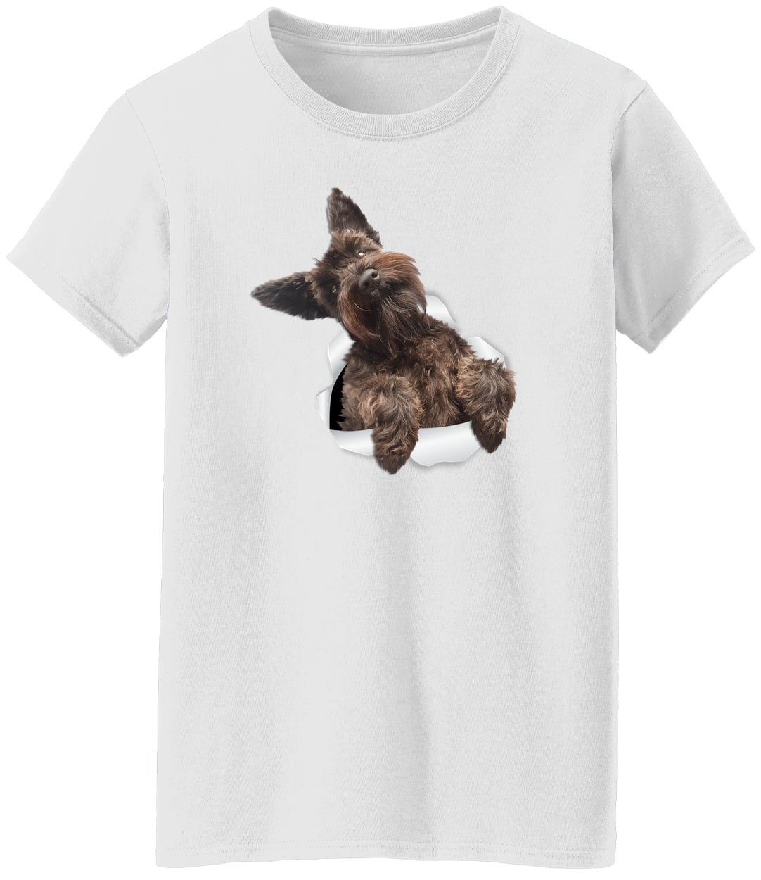 G500L Ladies' 5.3 oz. T-Shirt - White