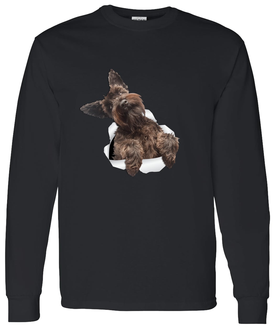 G540 LS T-Shirt 5.3 oz. - Black