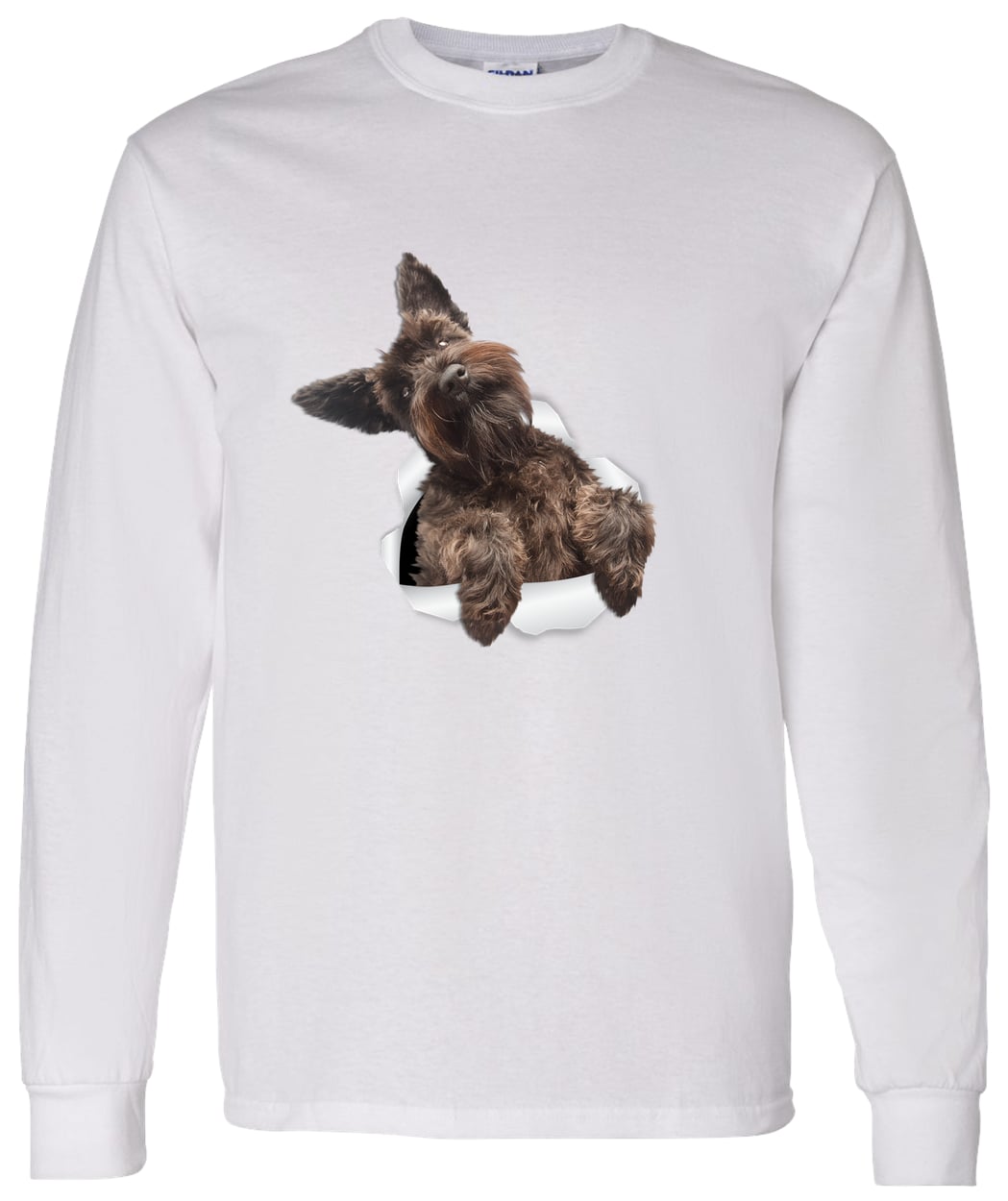 G540 LS T-Shirt 5.3 oz. - White
