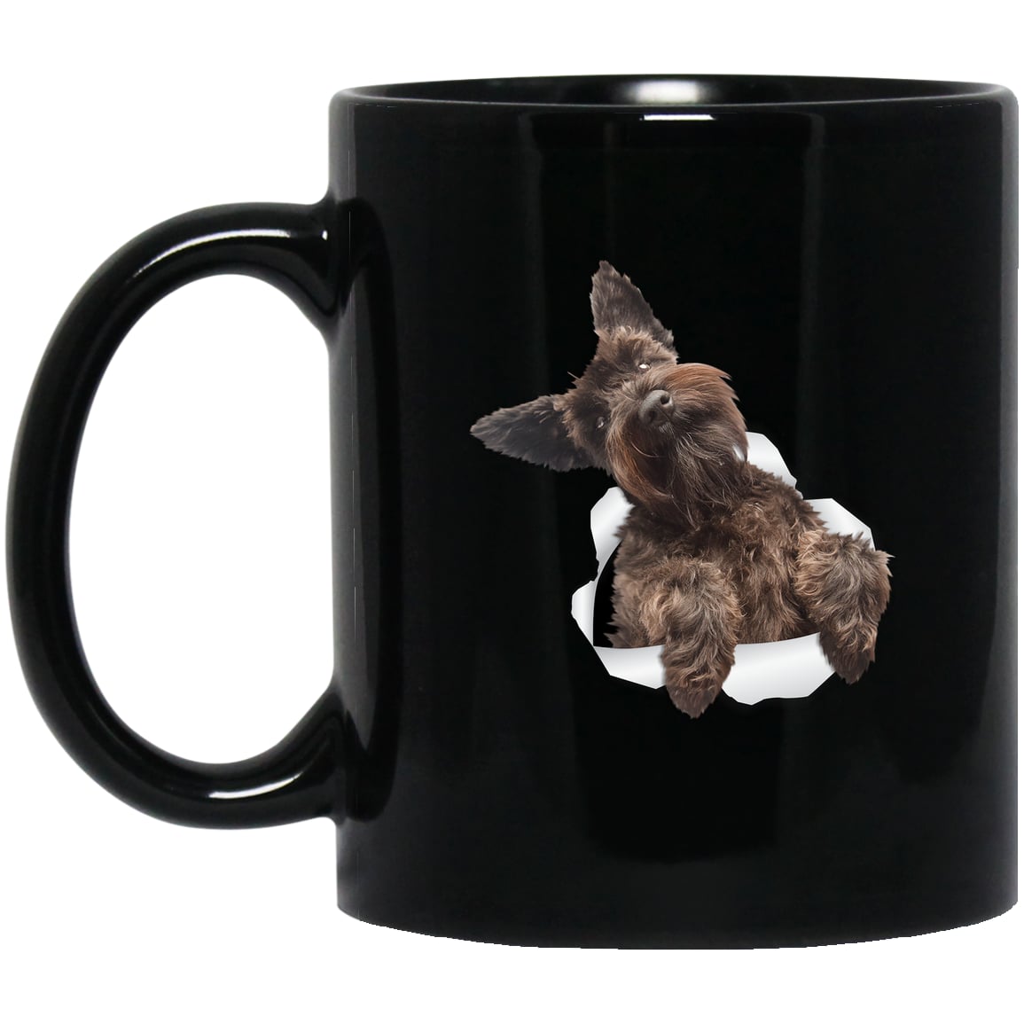 BM11OZ 11oz Black Mug Design Preview