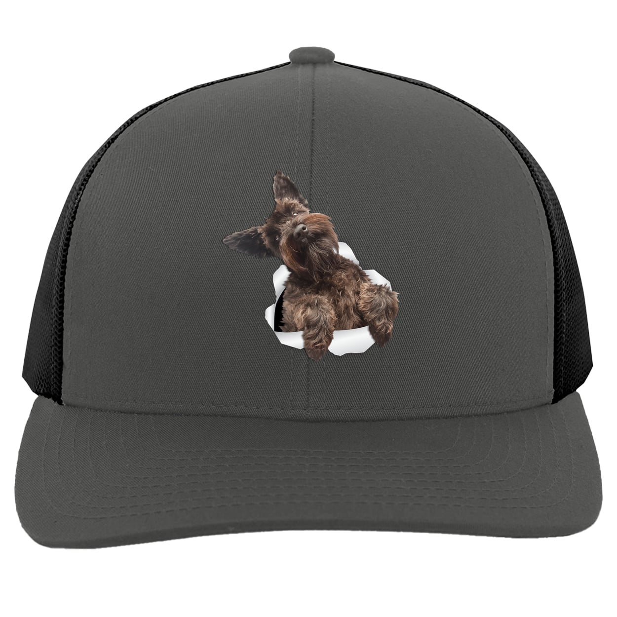 104C Trucker Snap Back - Graphite/Black