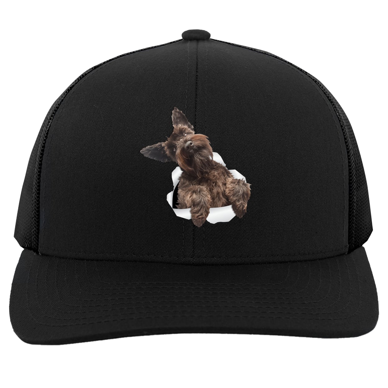 104C Trucker Snap Back - Black