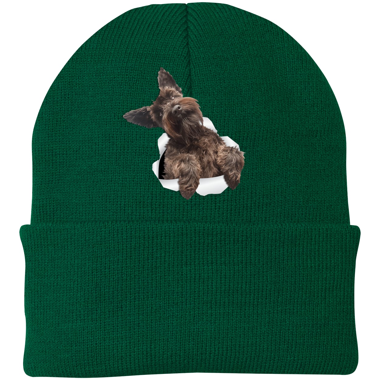 CP90 Port & Company Knit Beanie - Athletic Green