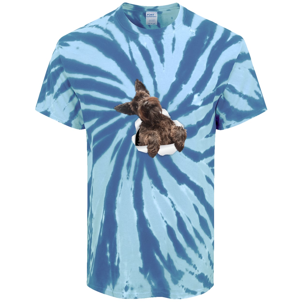 PC147 Port & Company Tie-Dye Tee - Royal