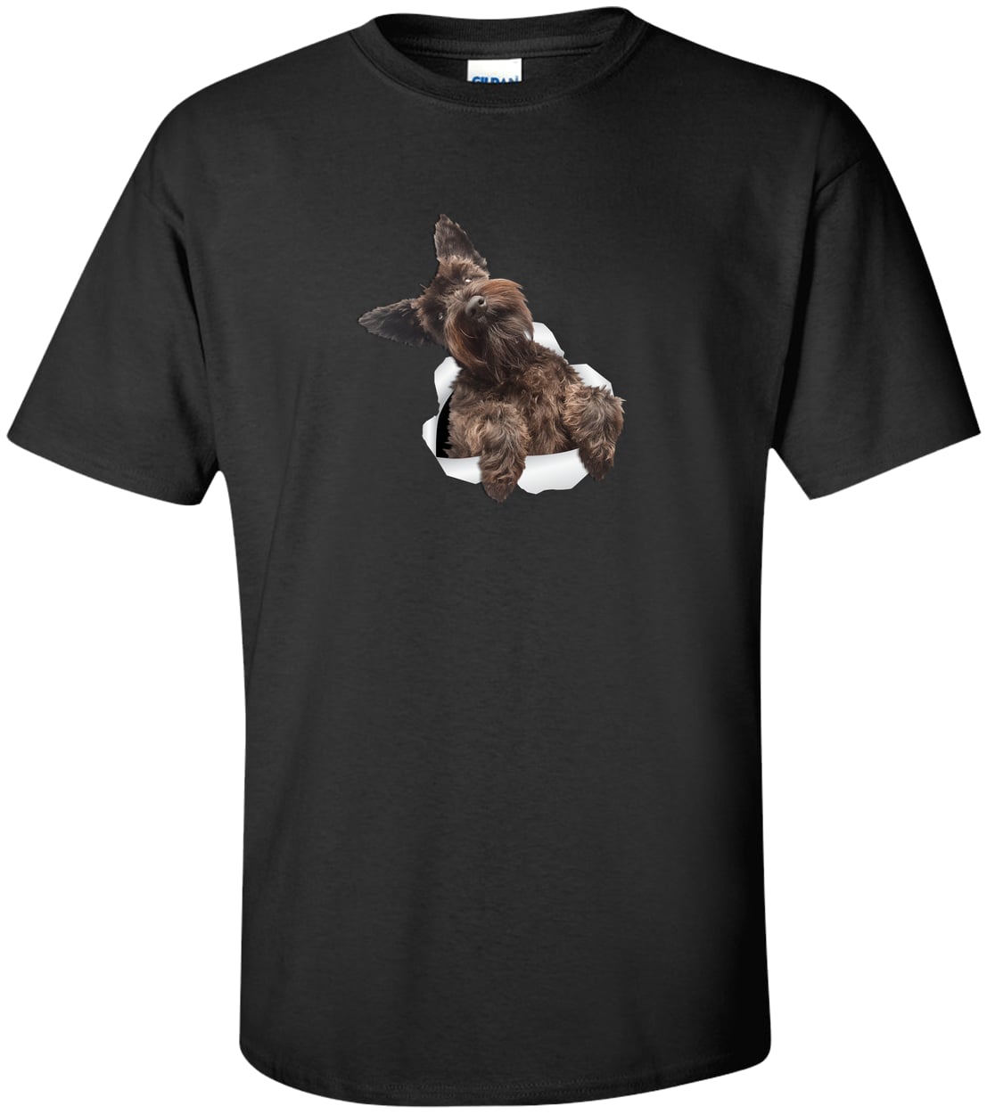 G200T Gildan Mens Tall Ultra Cotton Tee - Black