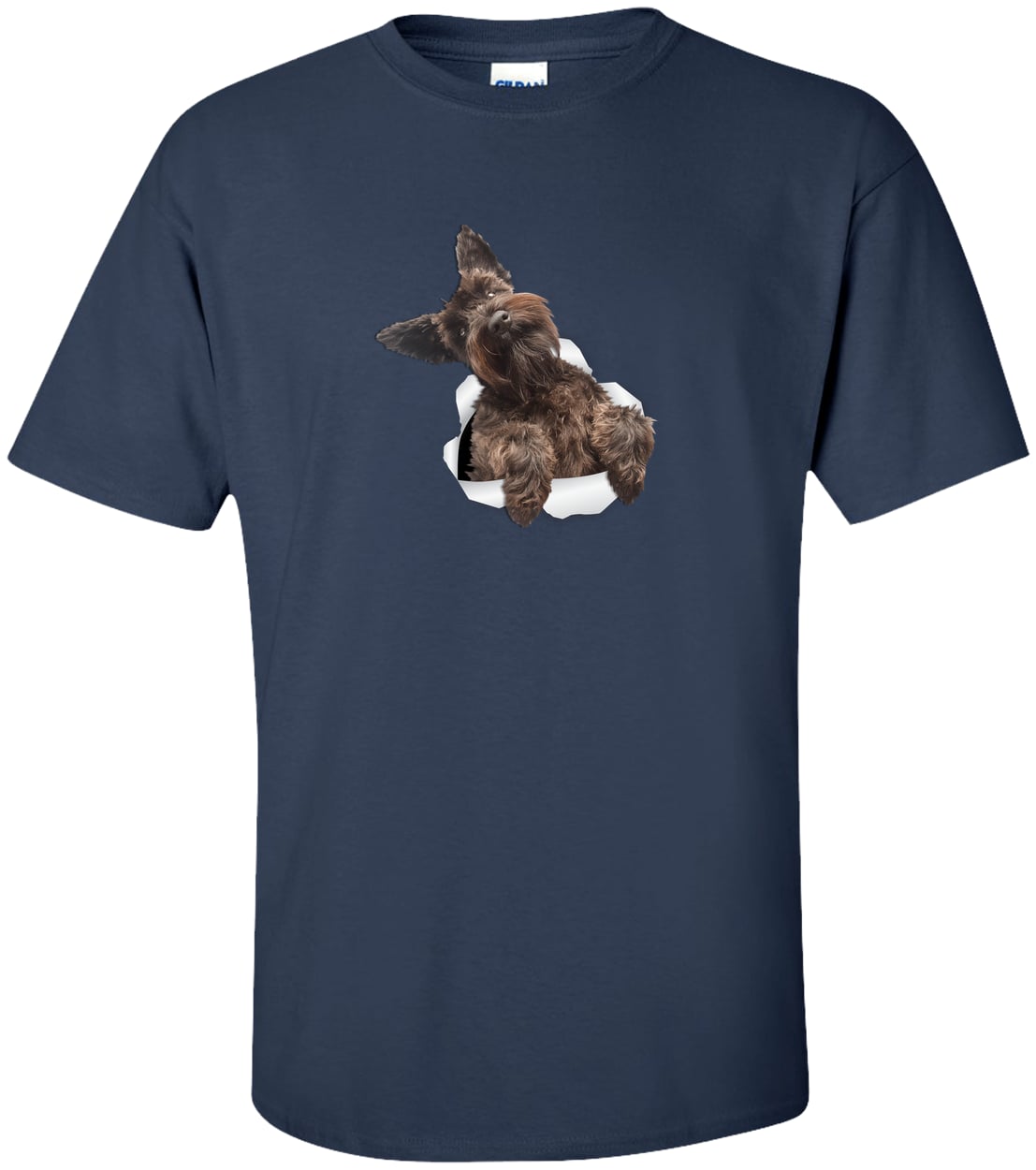 G200T Gildan Mens Tall Ultra Cotton Tee - Navy