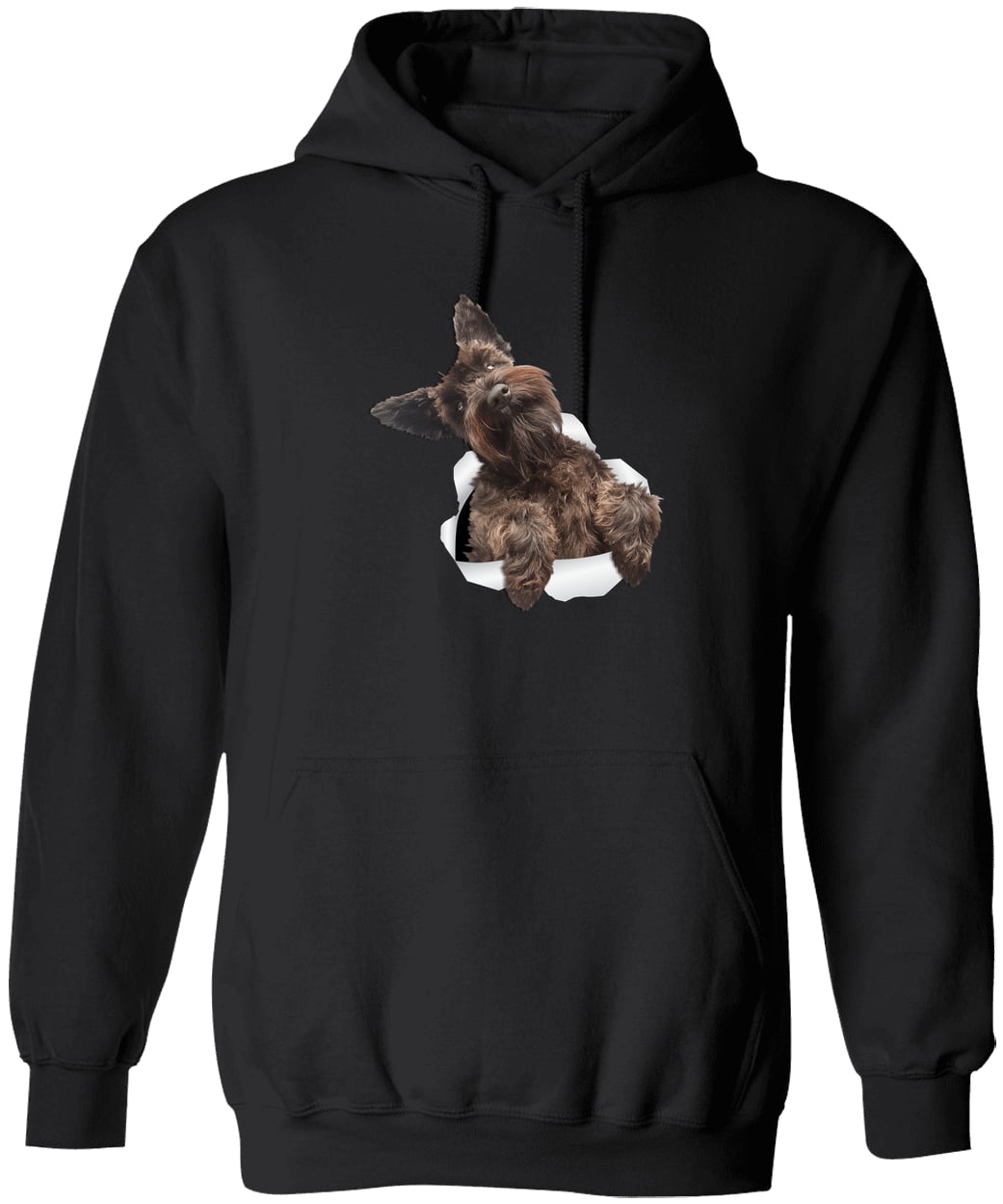 G185 Gildan Pullover Hoodie - Black