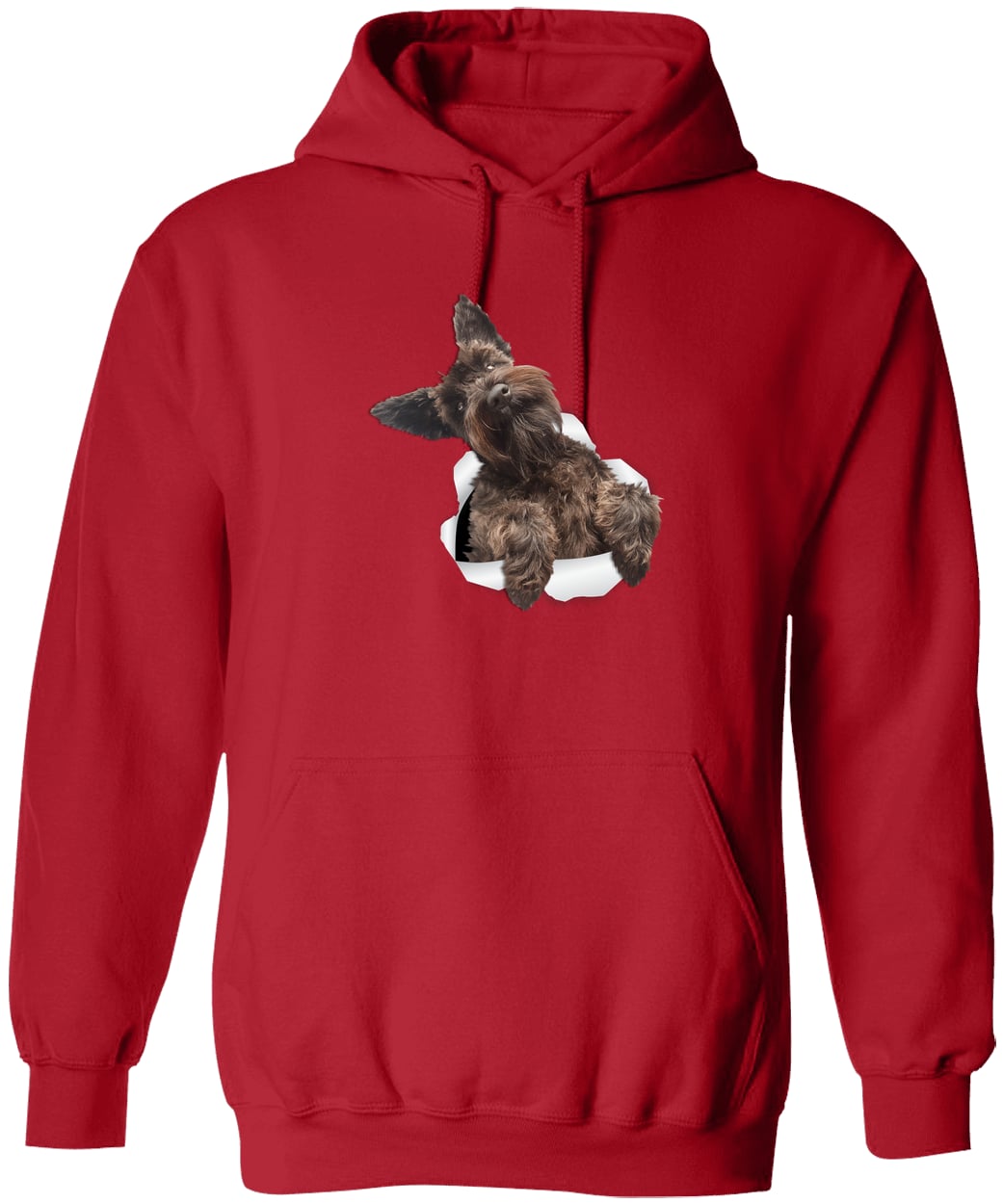G185 Gildan Pullover Hoodie - Red
