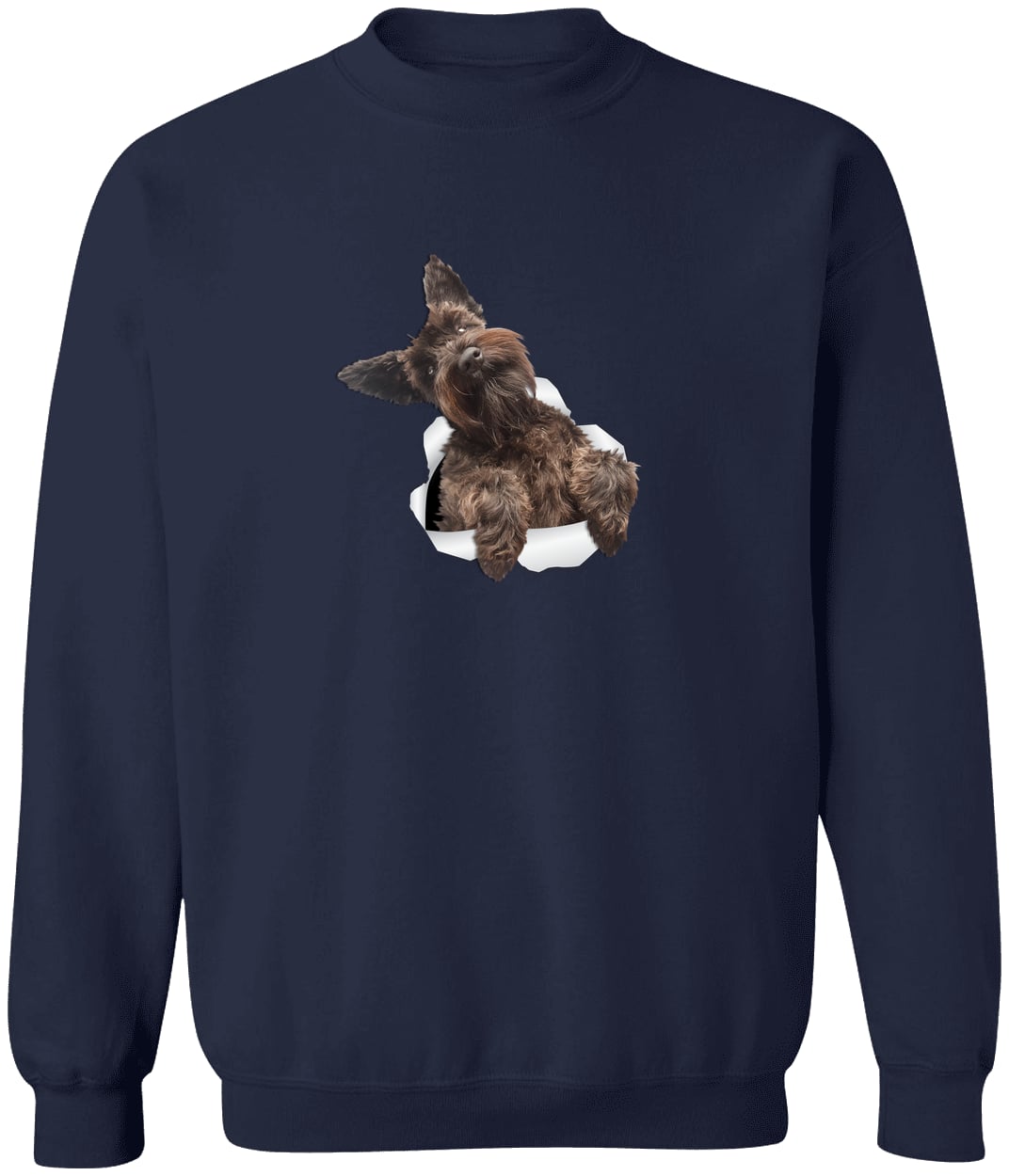 G180 Gildan Crewneck Pullover Sweatshirt - Navy