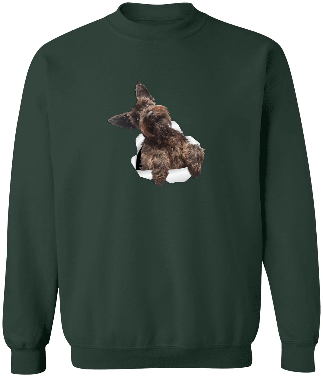 G180 Gildan Crewneck Pullover Sweatshirt - Forest Green