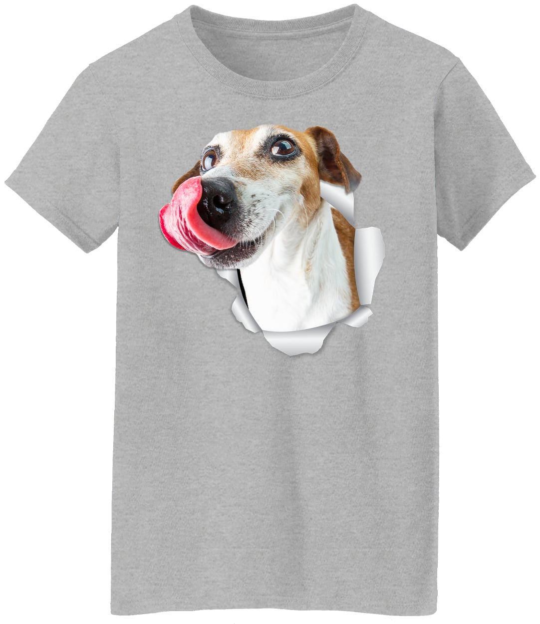 G500L Ladies' 5.3 oz. T-Shirt - Sport Grey
