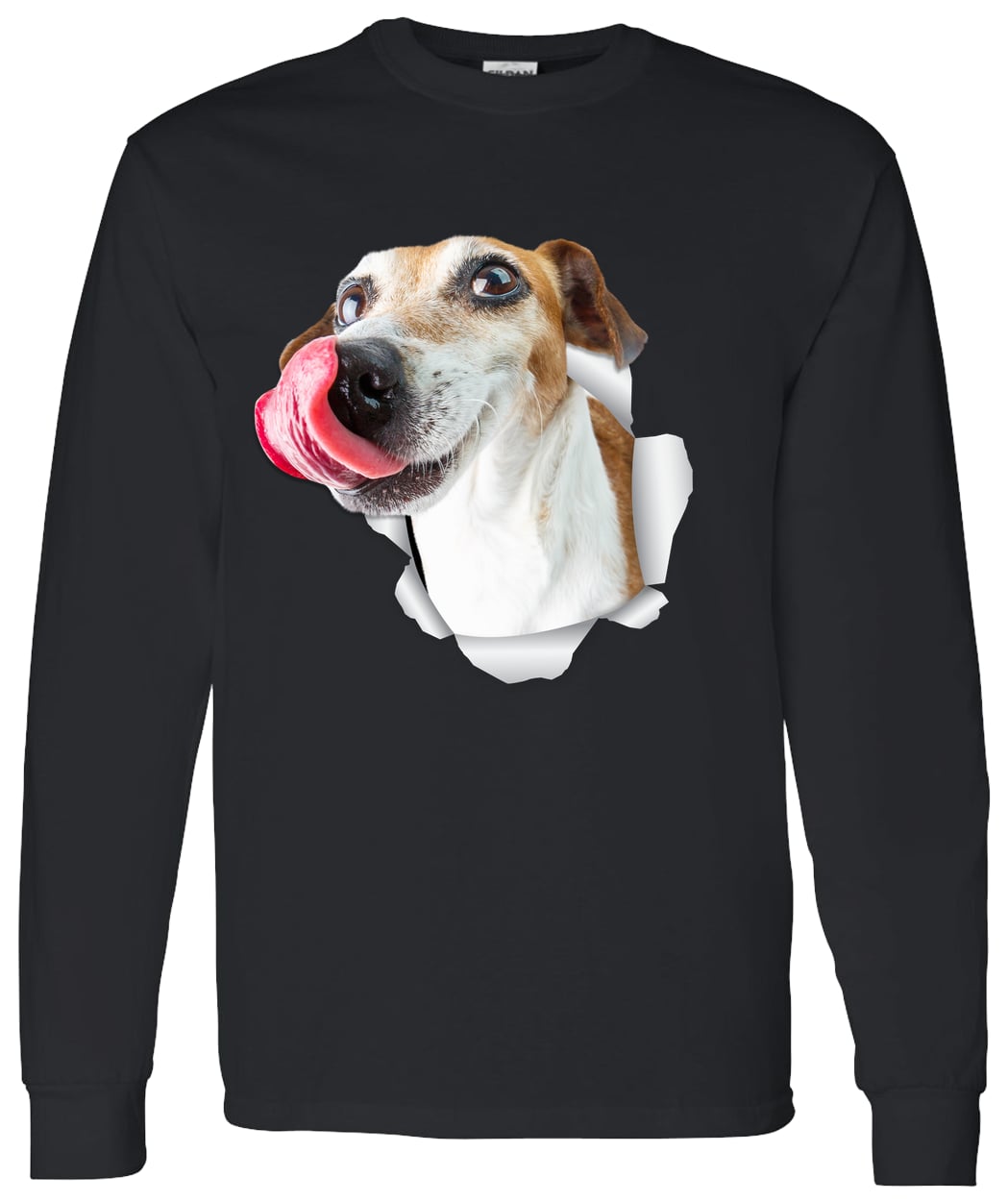 G540 LS T-Shirt 5.3 oz. - Black