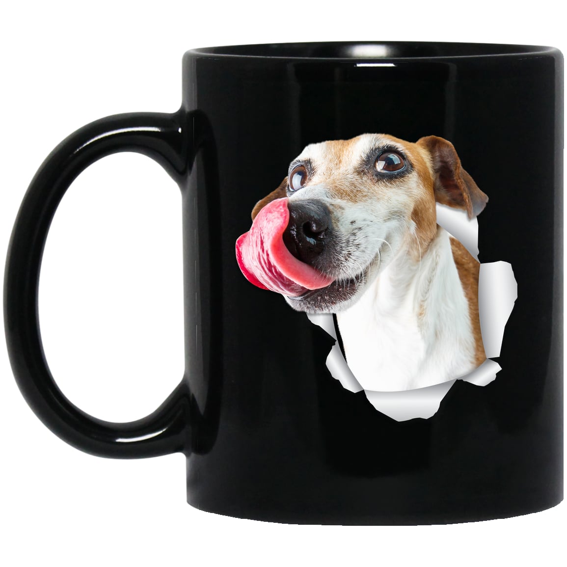 BM11OZ 11oz Black Mug Design Preview