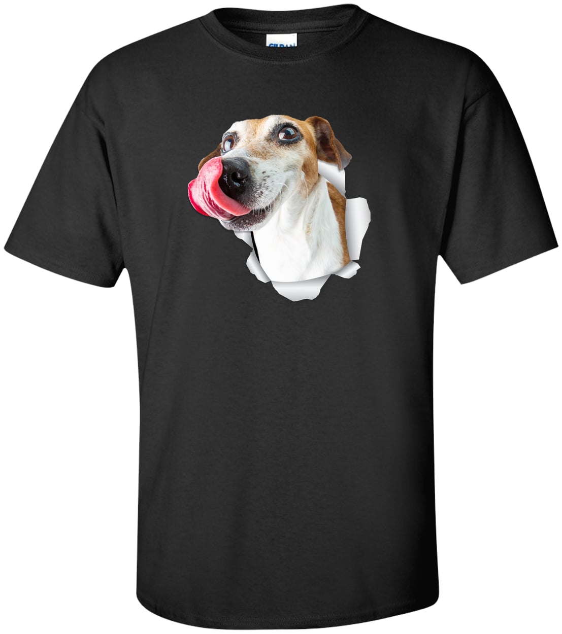 G200T Gildan Mens Tall Ultra Cotton Tee - Black