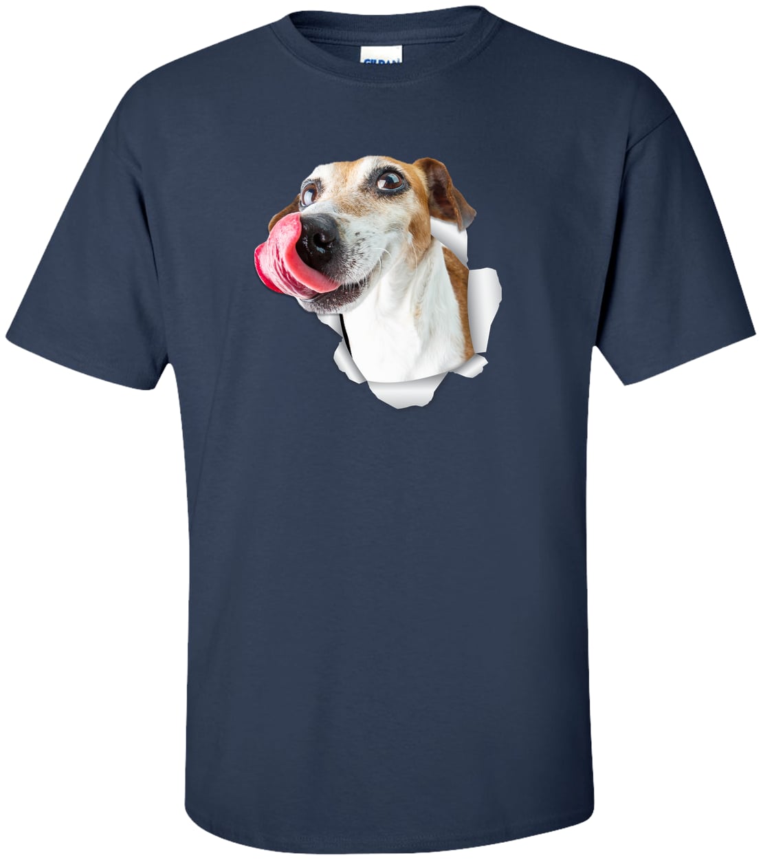 G200T Gildan Mens Tall Ultra Cotton Tee - Navy