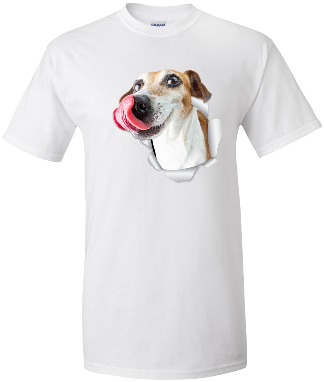 G200T Gildan Mens Tall Ultra Cotton Tee - White