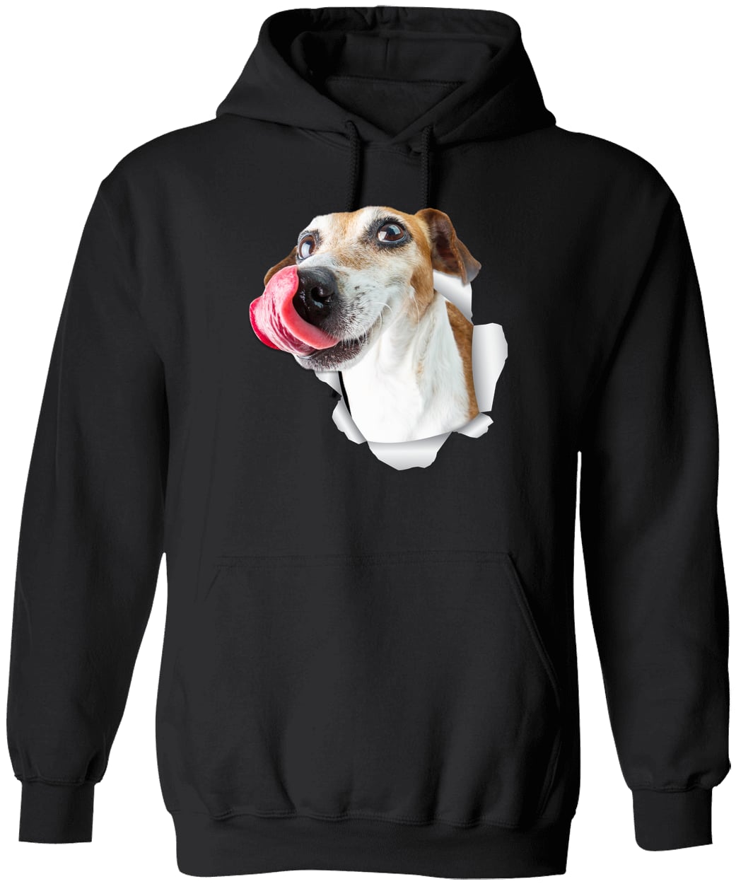 G185 Gildan Pullover Hoodie - Black