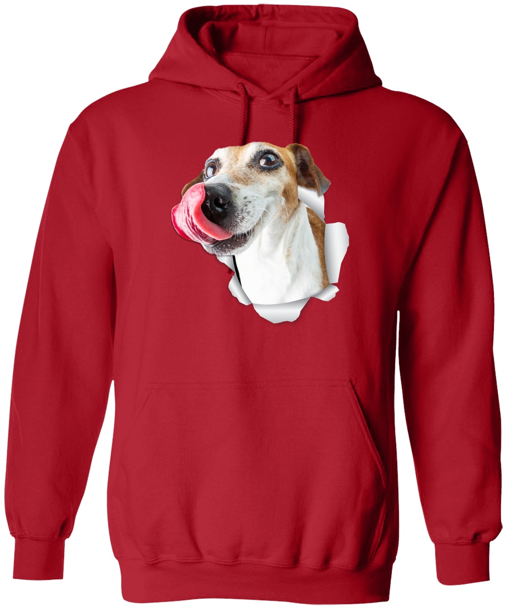 G185 Gildan Pullover Hoodie - Red