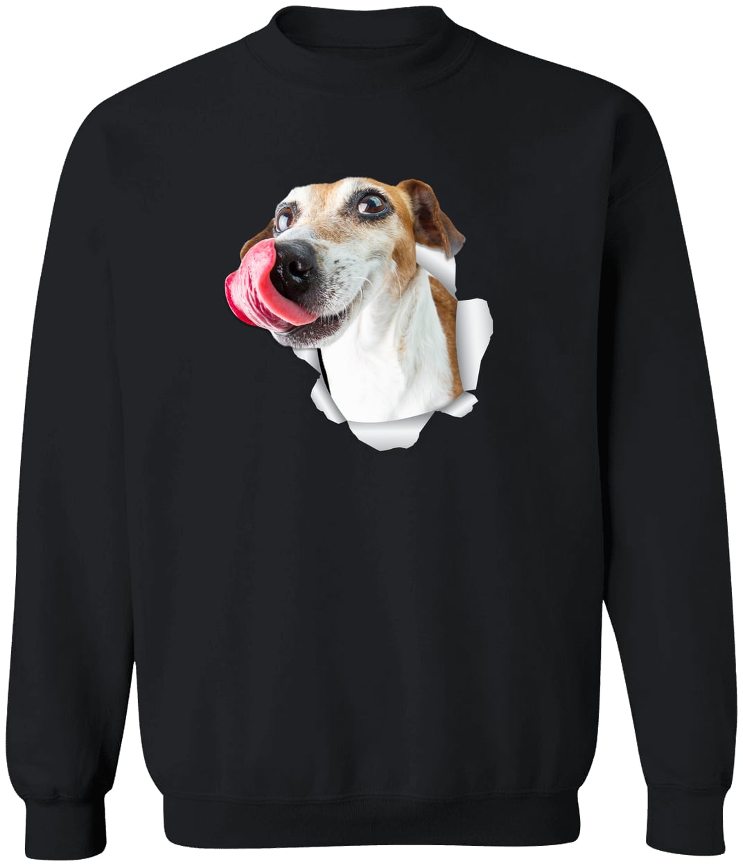 G180 Gildan Crewneck Pullover Sweatshirt - Black