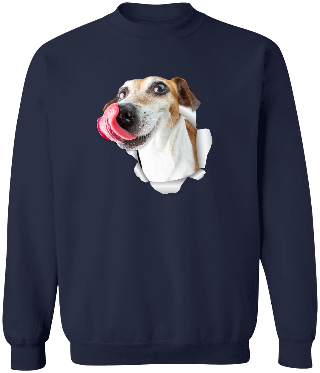 G180 Gildan Crewneck Pullover Sweatshirt - Navy