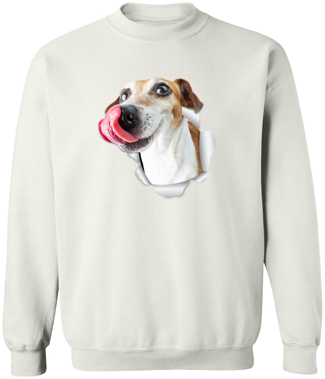 G180 Gildan Crewneck Pullover Sweatshirt - White