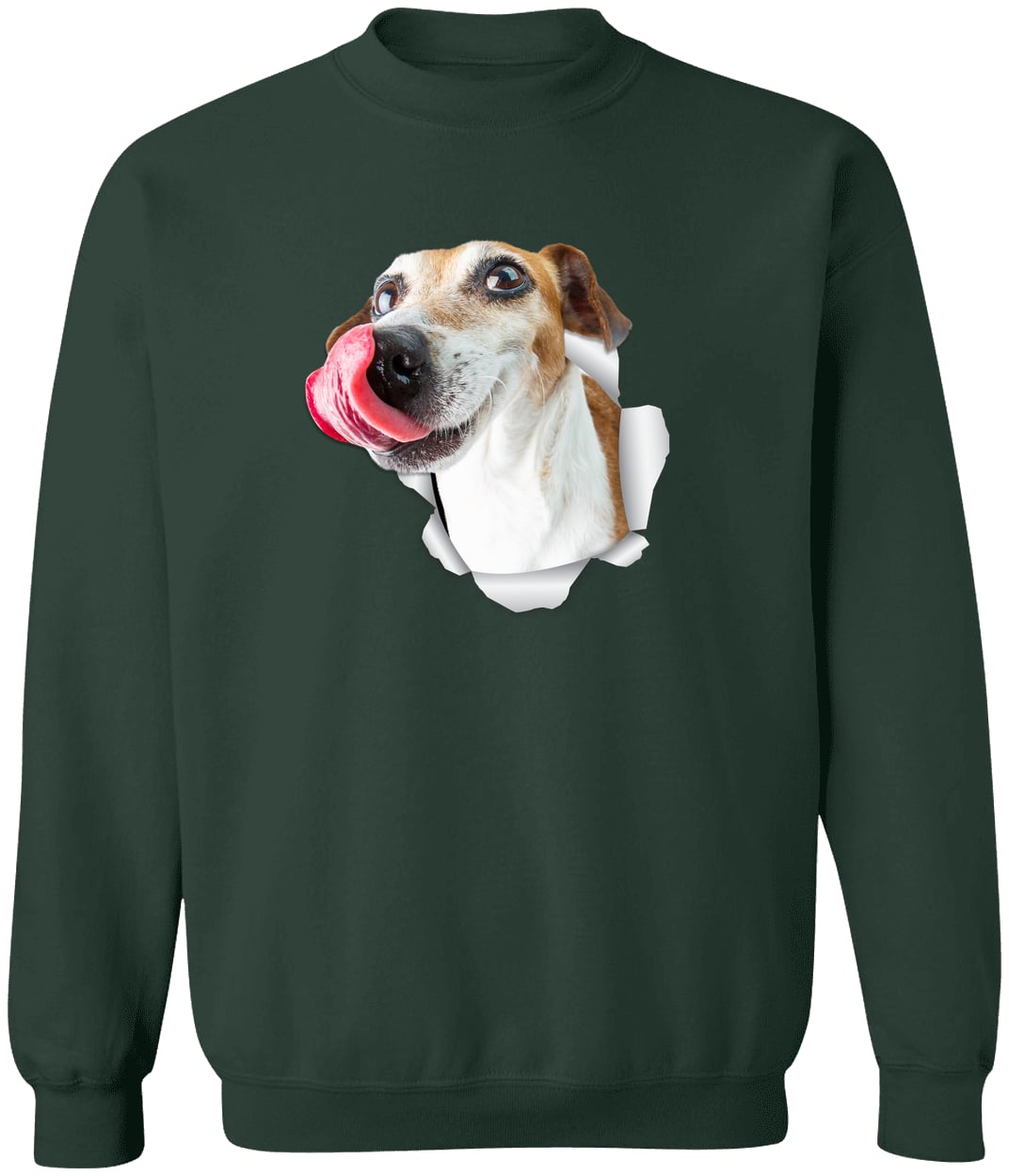 G180 Gildan Crewneck Pullover Sweatshirt - Forest Green