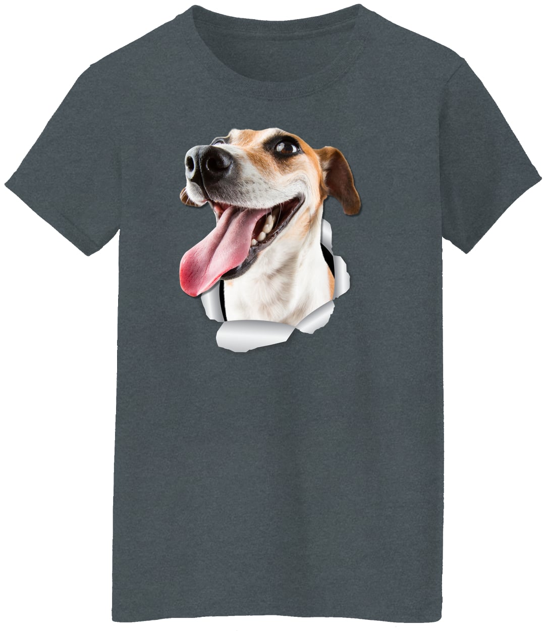 G500L Ladies' 5.3 oz. T-Shirt - Dark Heather
