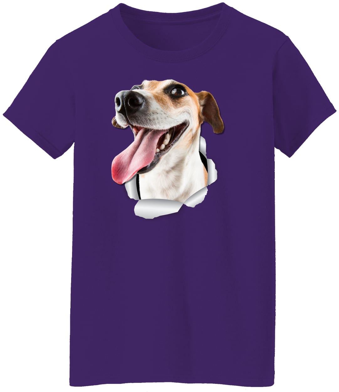 G500L Ladies' 5.3 oz. T-Shirt - Purple