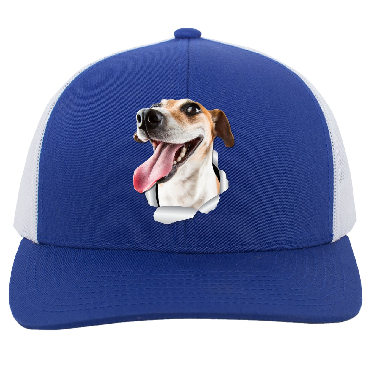 104C Trucker Snap Back - Royal/White