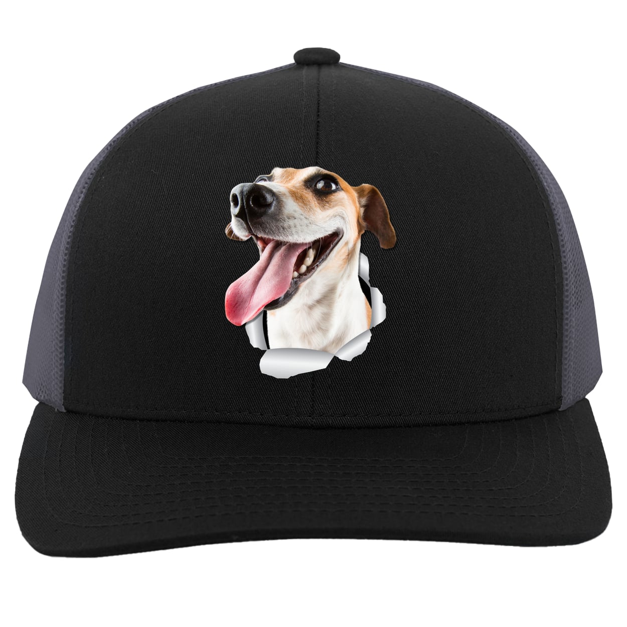 104C Trucker Snap Back - Black/Graphite