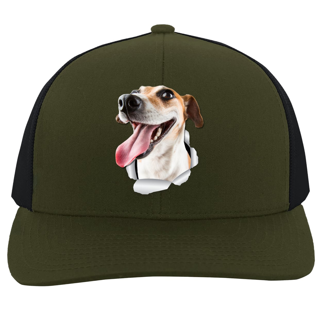 104C Trucker Snap Back - Moss/Charcoal