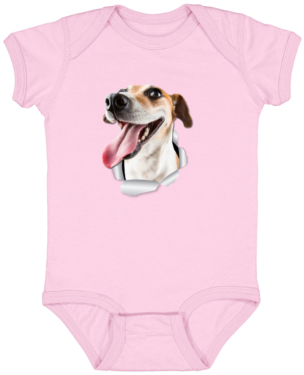 4424 Infant Fine Jersey Bodysuit - Pink