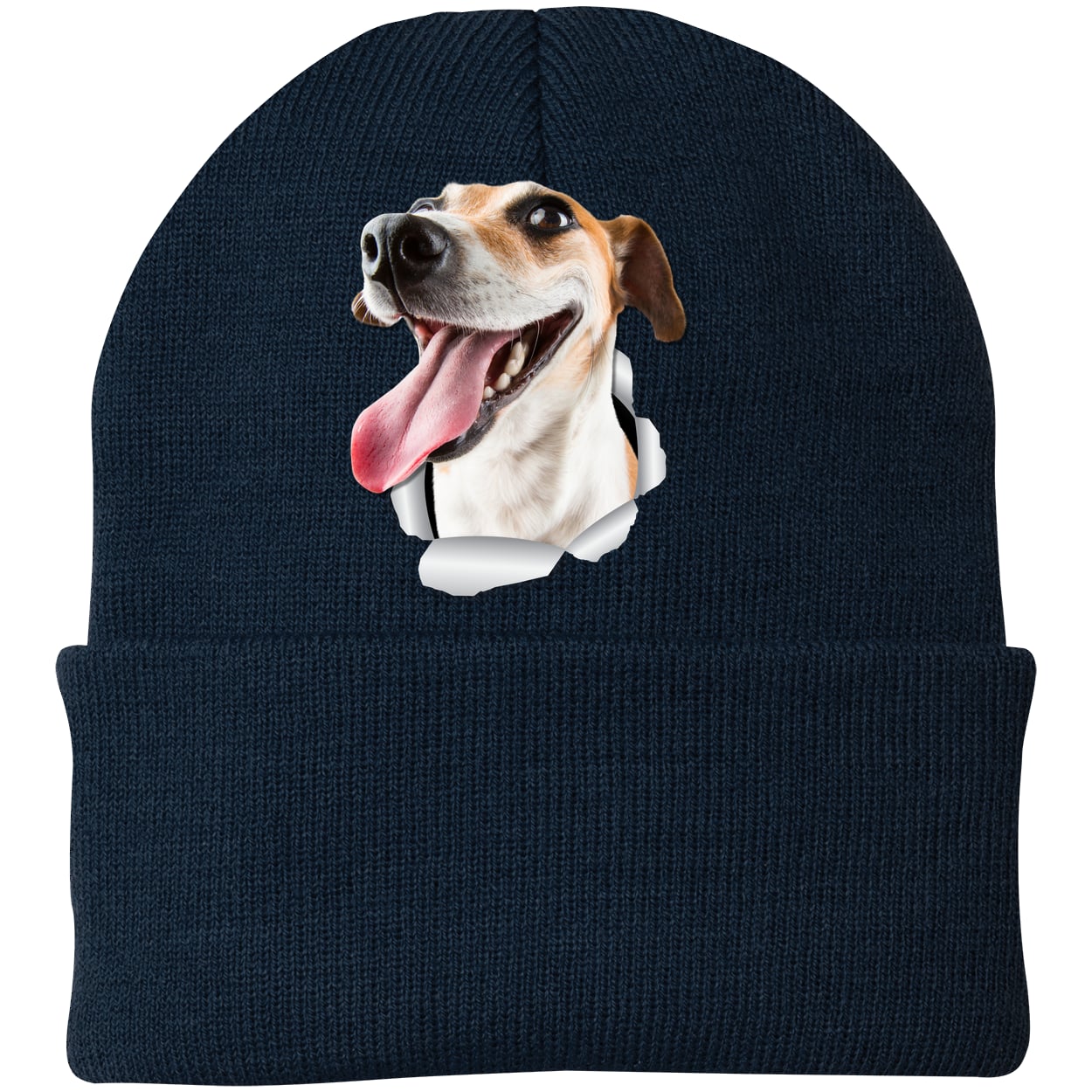 CP90 Port & Company Knit Beanie - Navy