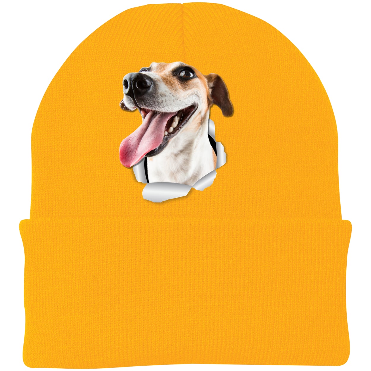 CP90 Port & Company Knit Beanie - Athletic Gold