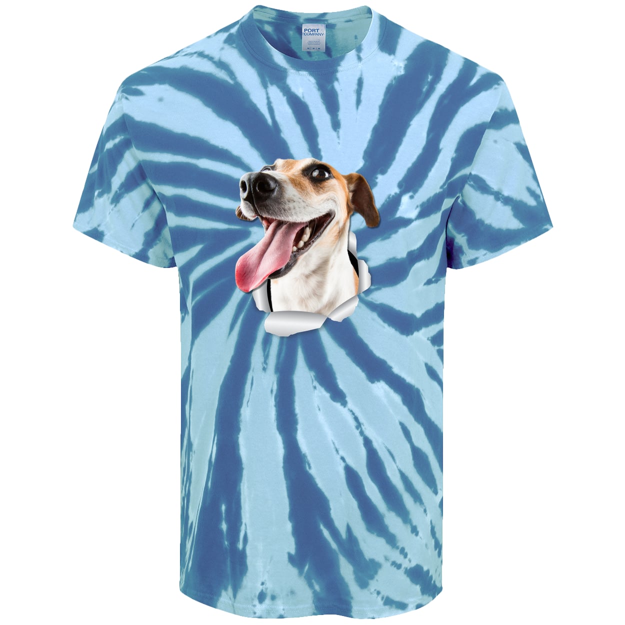 PC147 Port & Company Tie-Dye Tee - Royal