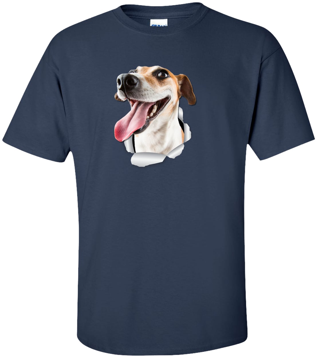 G200T Gildan Mens Tall Ultra Cotton Tee - Navy