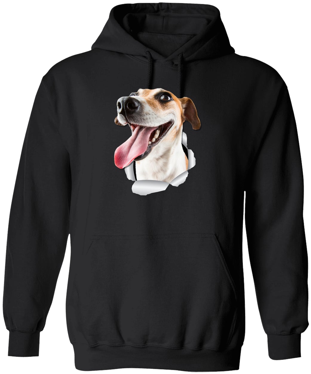 G185 Gildan Pullover Hoodie - Black