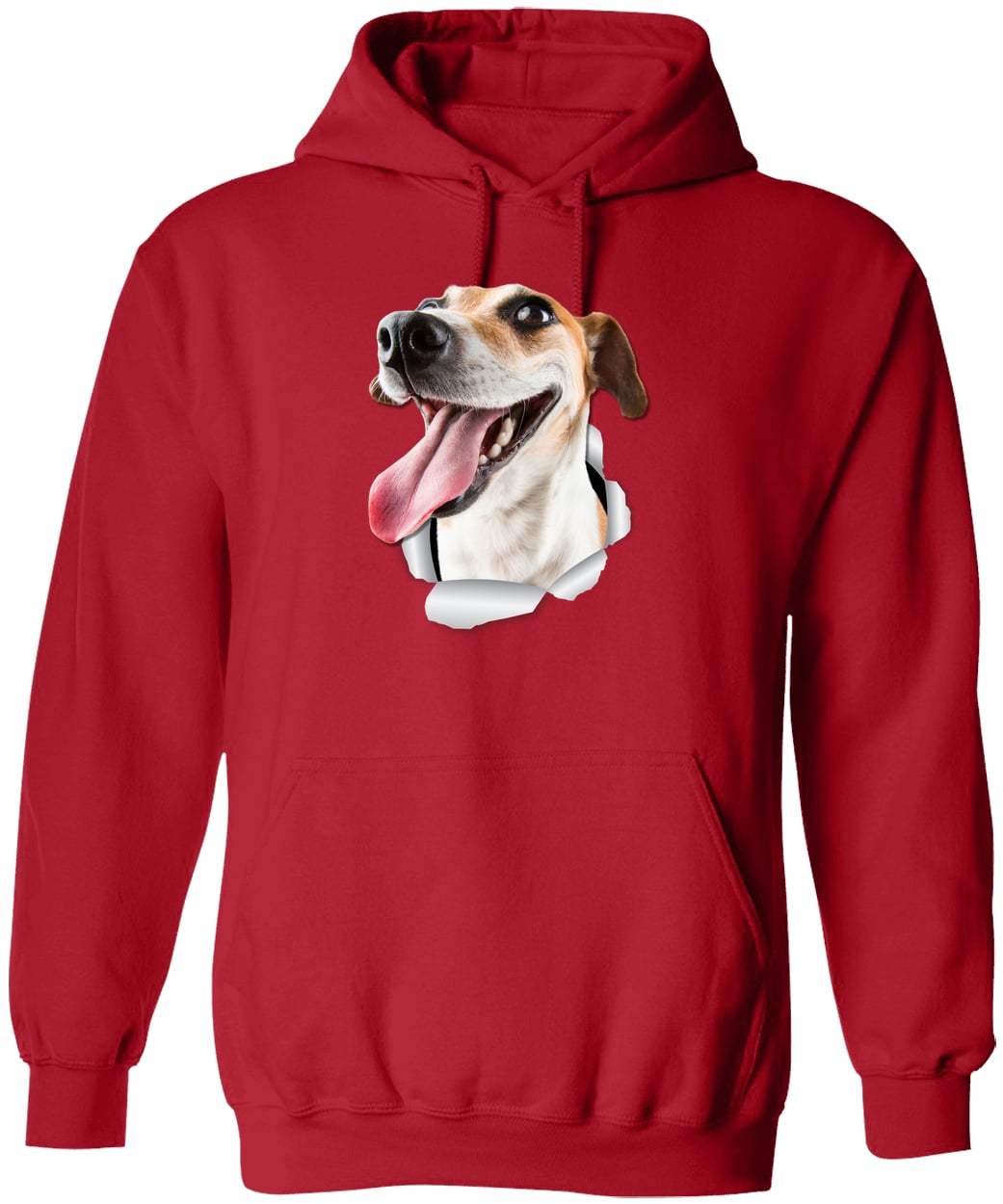 G185 Gildan Pullover Hoodie - Red