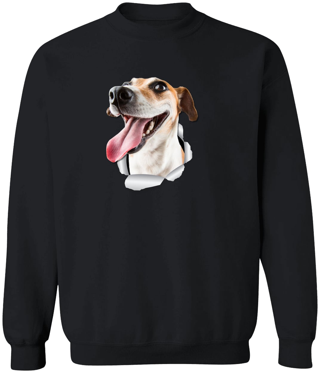 G180 Gildan Crewneck Pullover Sweatshirt - Black