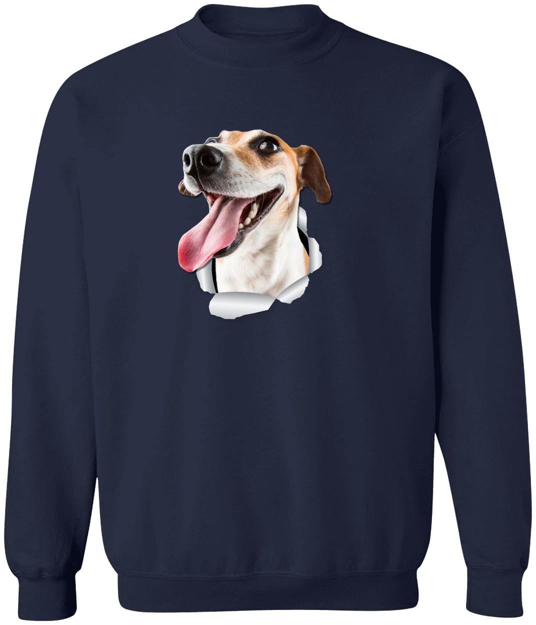 G180 Gildan Crewneck Pullover Sweatshirt - Navy