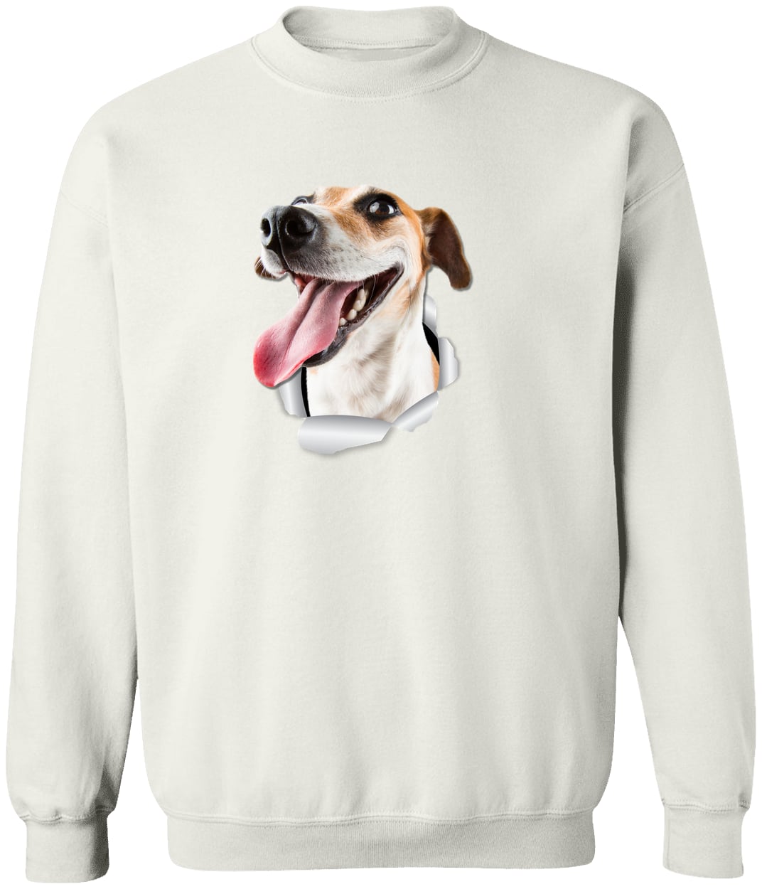G180 Gildan Crewneck Pullover Sweatshirt - White