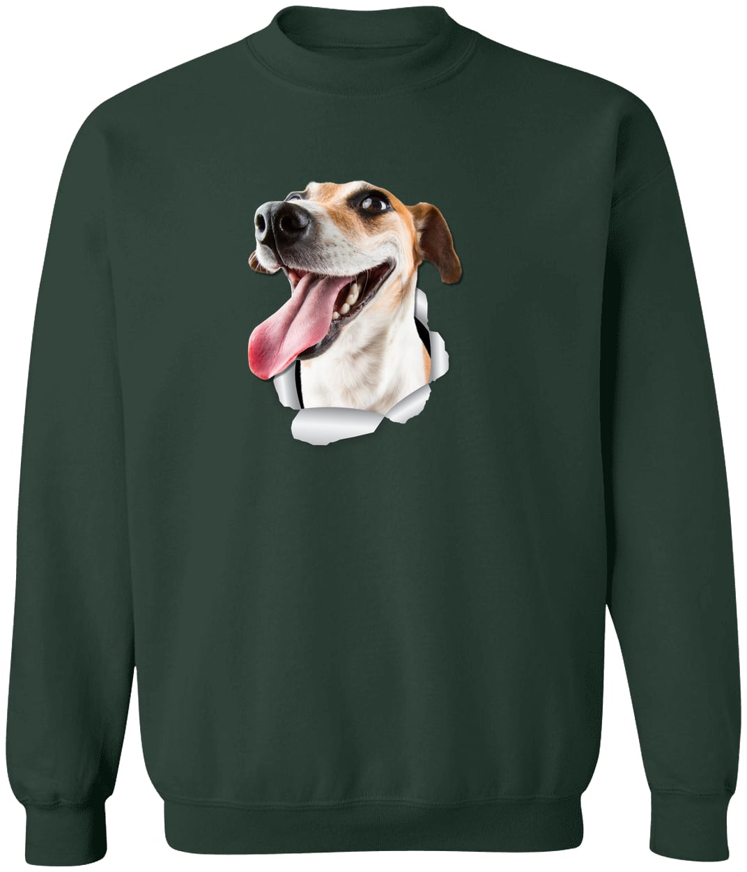 G180 Gildan Crewneck Pullover Sweatshirt - Forest Green