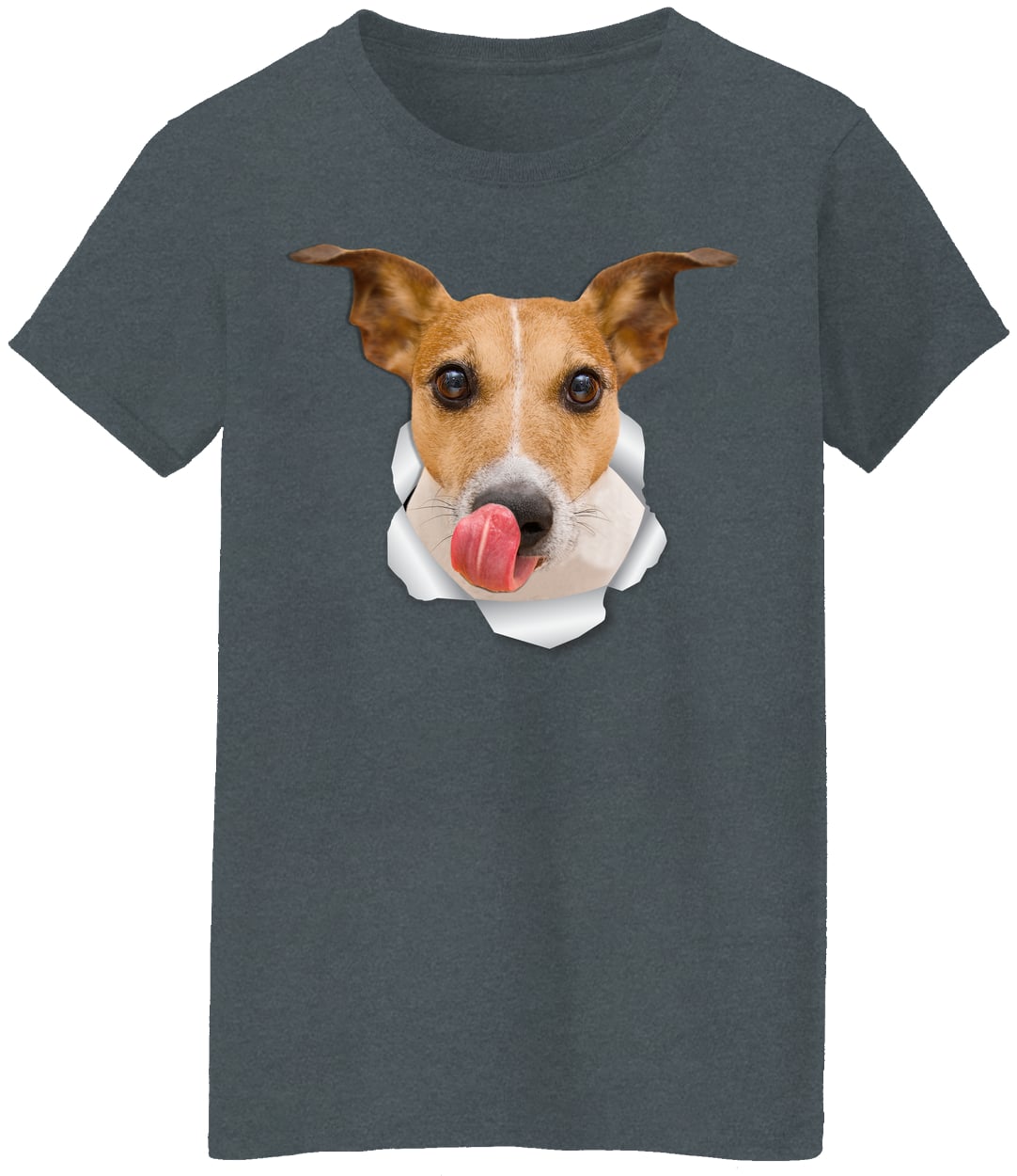 G500L Ladies' 5.3 oz. T-Shirt - Dark Heather
